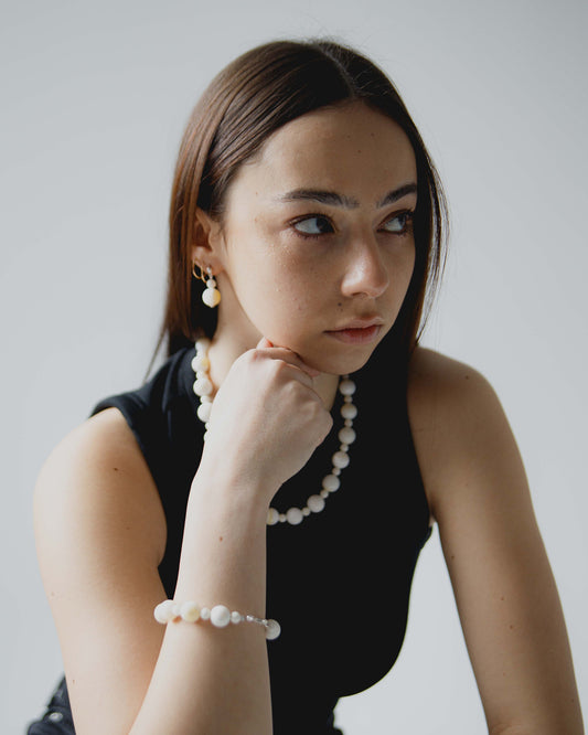 Bransoletka z masą perłową