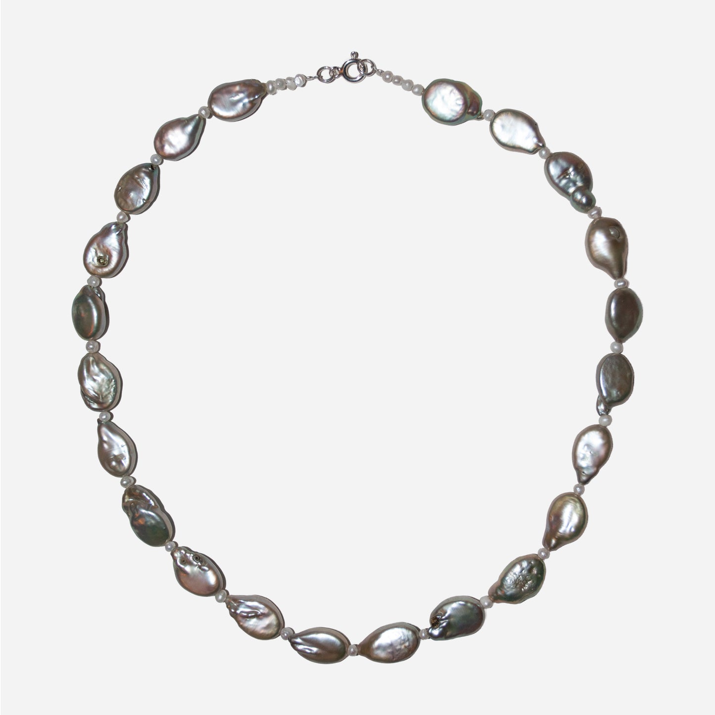 Naszyjnik z nieregularną perłą