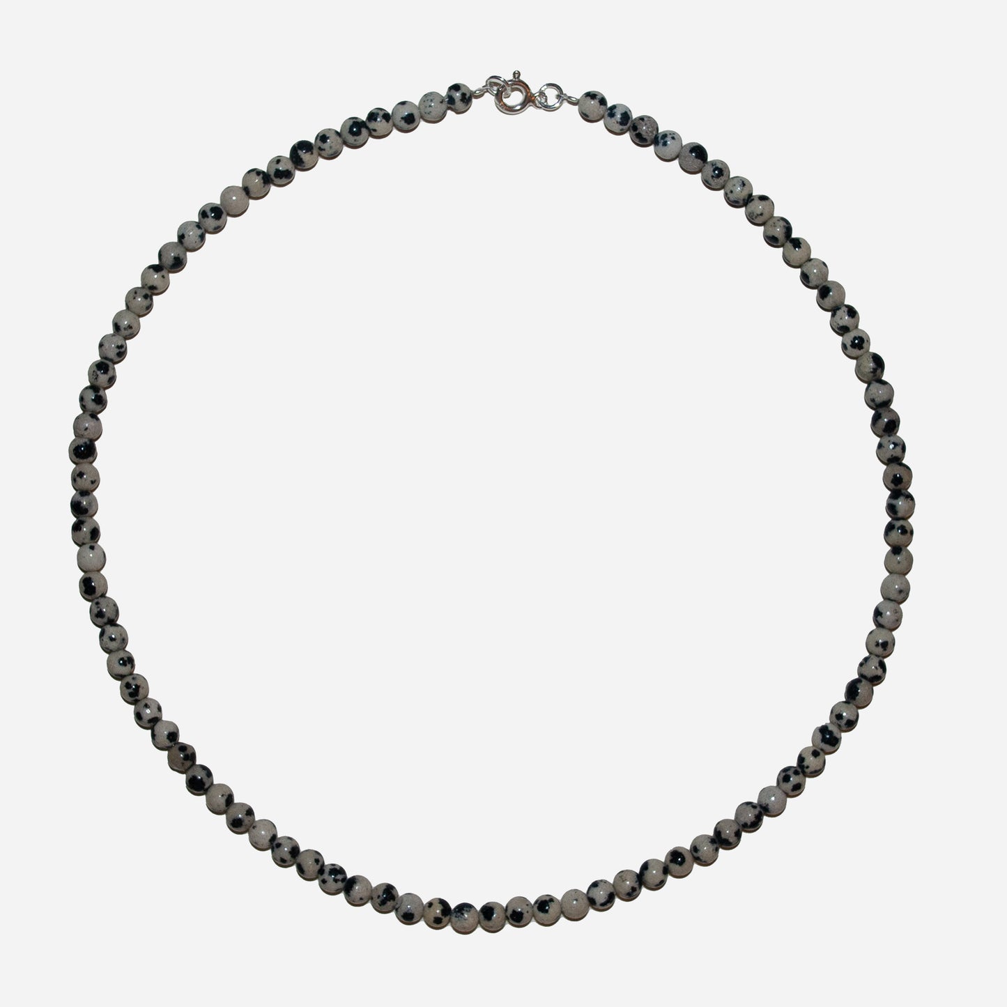 Naszyjnik z jaspisem dalmatyńskim