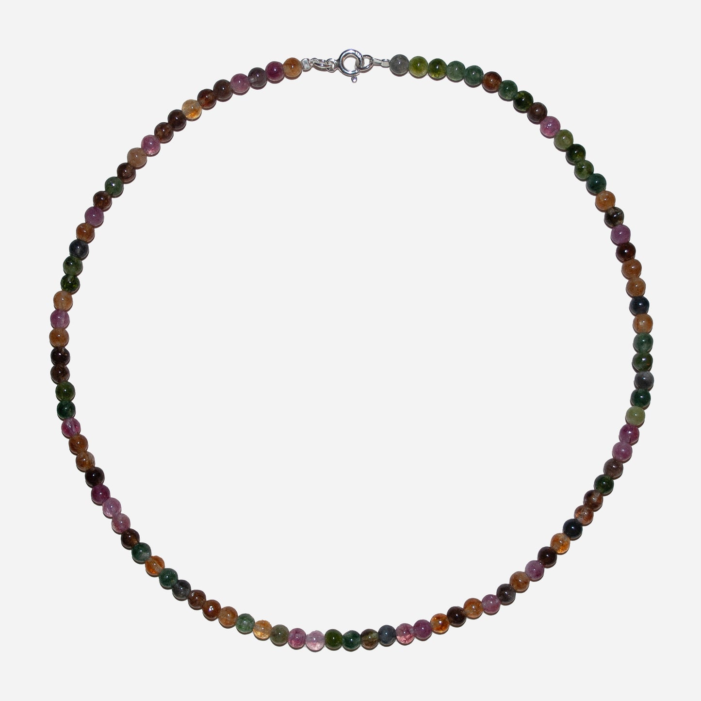 Naszyjnik z kolorowym turmalinem