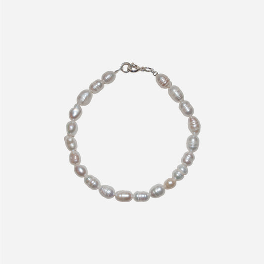 Bransoletka z nieregularną perłą